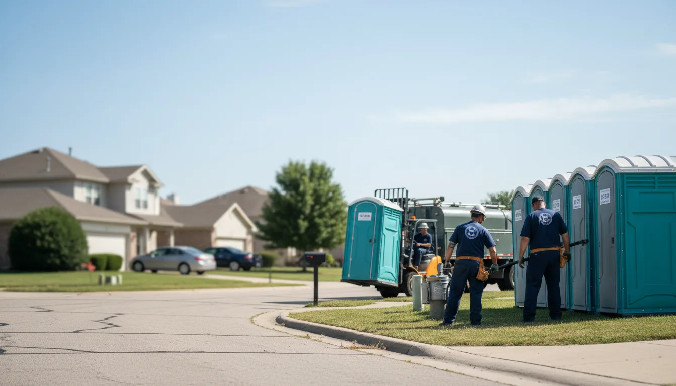 Porta Potty Rental in Woodbury Heights, NJ near me